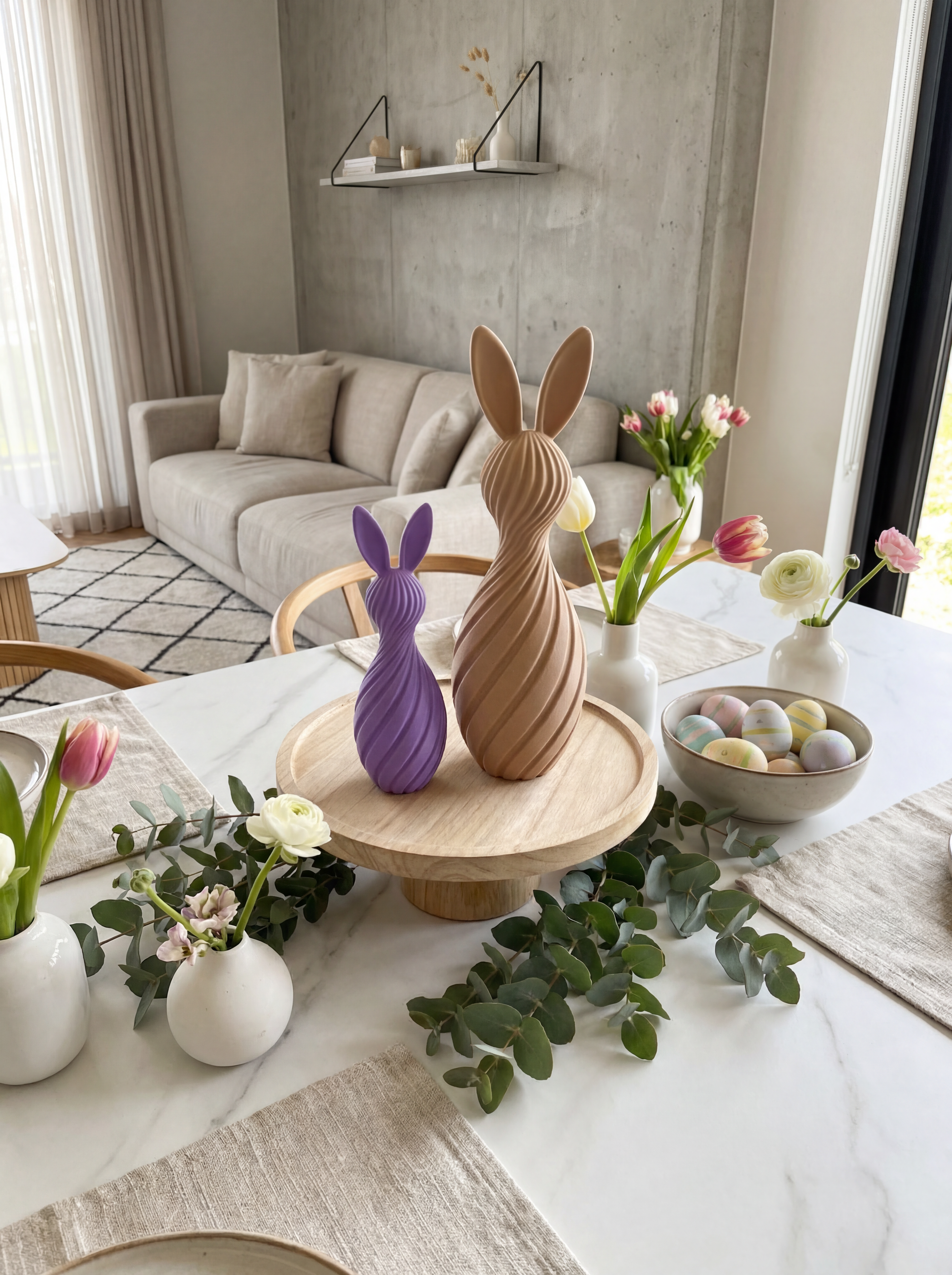 Spiral Easter Bunny - View 9